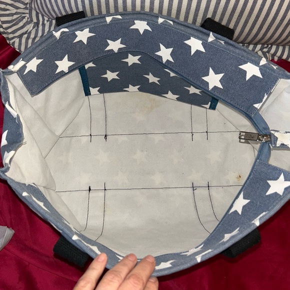 Judy Blue Blue Star Print Bag - Picture 6 of 14